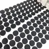 Libro Silencioso Velcro Punto Adhesivo Autoadhesivo Color DIY Pegatina Hecha a Mano Transparente 1cm2m Punto Pequeño Mágico
