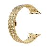 Adecuado para Apple Applewatch Watch iWatch Correa Cadena Siete Diamantes Hebilla Mariposa Metal Cobre Correa