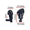 Adequado para peças de reposição de Chevrolet Cruze bico do limpador cabeça do limpador E08 OE:96451064