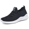 Zapatos casuales ligeros de primavera para mujer, zapatillas para correr, zapatos para mujer de comercio exterior, zapatos de una sola capa transpirables, zapatillas deportivas de suela blanda para mujer