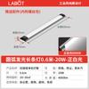 Tubo de Luz de Tira de LED Preta Loja Comercial Economizador de Energia Ultra Brilhante Lâmpada Fluorescente de LED Integrada Iluminação Estilo Industrial