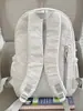 Mochilas de la Serie de Hilo Texturizado Gris de Cáñamo para Estudiantes de Secundaria y Preparatoria, Adecuadas para Clases Diarias, Salidas de Fin de Semana, Picnic y Bolsas Escolares Resistentes a las Manchas