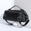 Bolso cruzado de moda nuevo 2025 para hombre, bolso de mensajero versátil de gran capacidad, bolso de hombro para hombre de cuero genuino de alta gama