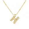 Amazon Xiyin colgante regordete moda europea y americana cadena de clavícula simple globo de cumpleaños collar de letra brillante