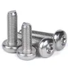 Parafusos Torx de Cabeça Panela em Aço Inoxidável 304, Alta Resistência, Resistente à Corrosão, Fixadores Químicos Resistentes a Ácidos e Alcalis, Fornecimento Direto do Fabricante