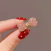 2026 Nuevo Clip Lateral Elegante de Lazo Pequeño con Pedrería Pinza para el Cabello Pinza para el Flequillo Accesorio para el Cabello