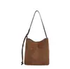 Bolso de hombro retro casual de gran capacidad para mujer, nuevo estilo 2026, bolso tote de moda para el trabajo, bolso elegante para llevar debajo del brazo