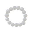 Recomendación del Libro Rojo Pequeño pulsera de placa de jade blanco transparente imitación Bodhi color degradado para chica juguetona, amigas estudiantes, pareja