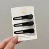Grampo de cabelo estilo coreano feminino 2024 novo alta qualidade franja cabelo solto bb clip sem costura bico de pato pequeno clipe adorno de cabeça acessórios de cabelo