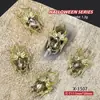 Accesorios para Uñas Serie Araña Retro Nueva con Pedrería Aleación de Aleación Tridimensional de Gama Alta Decoración Oscura Cristal al por Mayor