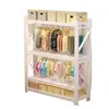 Armario de estantes de acero para dormitorio, apartamento de alquiler, uso doméstico, perchero de estilo abierto, armario, estante de almacenamiento simple para dormitorio, fábrica