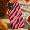 Funda Protectora Magnética de Doble Capa con Rayas Irregulares Retro Dos en Uno para Teléfono Apple 18Pm