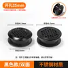 Furos de ventilação em aço inoxidável, saídas de ar, furos de ventilação para portas de armário, tampa decorativa de malha respirável para armário de sapatos, guarda-roupa, fogão a gás, porta de armário de cozinha