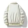 26 Otoño/Invierno Tallas Grandes Algodón - 8XL Cuello de Borrego Chaqueta Tallas Grandes Chaqueta de Invierno para Hombre Ropa de Algodón con Relleno de Plumas Chaqueta de Béisbol