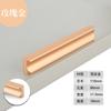 Manija de Cajón de Aleación de Aluminio con Esquina Redondeada para Fabricante, Gabinete para Vino, Gabinete, Zapatero, Manija Negra, Moderna Simple, Manija para Puerta de Armario