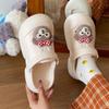 Zapatos Dibujos Animados Combinables Aumentados Antideslizantes Zapatos con Agujeros Sandalias Baotou de Verano EVA de Suela Gruesa Casuales Creativas para Mujer Dos Formas de Usar