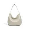 Bolsa Feminina de Couro Genuíno de Alta Qualidade, Couro Macio, Grande Capacidade, Bolsa de Mão Feminina, Couro Bovino de Primeira Camada, Casual, Versátil, Bolsa de Ombro para o Dia a Dia