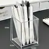 Caja de almacenamiento cosmético, caja a prueba de polvo para brochas de maquillaje en un tocador de apertura plana, caja con compartimentos tipo cajón para productos de cuidado de la piel y labiales