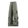 Nuevos Pantalones de Senderismo para Exteriores con Triple Protección, Pierna Recta Workwear, Pantalones de Paracaidista de Montañismo