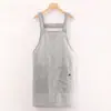 Puesto Callejero Transpirable Barista Mujer Delantal de Gama Alta Cocina Hogar Hombre Verano Delgado Elegante Chic Nuevo Delantal