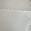 11cm Renda de Cílios de Nylon Acabamento de Renda Tricô de Trama Única Acessório DIY Material para Gola de Roupa Atacado Renda de Cílios