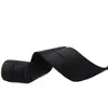[Pronta Entrega Preto e Branco] Borda Dobrada Rosqueada Fosca com Elástico Multitamanho Roupa de Algodão com Elástico para Baixo