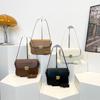 Bolso Elegante para Mujer 2025 Nuevo Bolso Bandolera Simple y Elegante Bolso Cuadrado Pequeño de Hombro Retro Chic