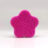 Caixa de limpeza de silicone de secagem rápida Beleza Maquiagem caixa de esponja Starfish pincel de maquiagem almofada de limpeza de silicone almofada de limpeza