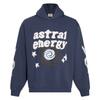 Suéter con capucha de planeta roto Meichao High Street Fun, estampado con forro polar, diseño holgado, sudadera con capucha Sense, marca de moda