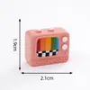 Creativo Retro Nostálgico TV Radio Pequeños Electrodomésticos Casa de Muñecas Decoración DIY Accesorios Mini Adornos Pequeños