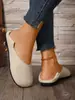Zapatos Retro de Abuela Tallas Grandes Transfronterizos para Mujer, Uso Bidireccional, Mocasines Slip-On de Suela Blanda, Zapatos de Trabajo, Zapatos Planos