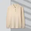 Bestseller da Live Douyin Tricô com Gola Masculino Outono/Inverno Casual de Negócios Estilo Pai Suéter Masculino Dropshipping