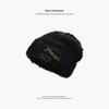 Gorro de Punto de Lana con Orejas de Oso Lindo para Otoño e Invierno, Engrosado Estilo Coreano, a Prueba de Frío, Versátil, Gorro de Felpa Adelgazante para Mujer