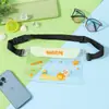 Bolsa grande à prova d'água para celular, capa à prova d'água para drifting ao ar livre, bolsa de cintura à prova d'água para natação, bolsa à prova d'água de três camadas