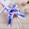 49 flores de tirón suministros para celebración de bodas cinta de lazo caja de regalo de boda empaque decoración de coche de boda tirador de manija de puerta flores de tirón al por mayor