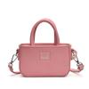Bolso Cuadrado Pequeño Estilo Coreano para Niños y Niñas Mini Lindo Moda Color Sólido Bolso de Mano para Bebé 2025 Nuevo Bolso de Hombro para Niños