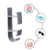 Estante Multifuncional para Lavabo Popular Estante de Almacenamiento para Lavabo Montado en la Pared Estante de Almacenamiento para Inodoro Gancho para Bañera de Baño