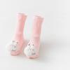 Bebês Recém-Nascidos e Crianças Pequenas, Algodão Classe A, Novo Produto de Outono, 0-1-3 Anos, Meias Antiderrapantes para Chão de Crianças Pequenas, Meias de Cano Médio