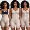 Moldeador Corporal de Una Pieza de Comercio Exterior para Mujer, Moldeador de Una Pieza con Soporte Fuerte para Abdomen y Glúteos, Tallas Grandes para Esculpir y Dar Forma al Cuerpo, Encaje