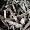 Suministro de Fabricantes Clavos de Ferrocarril para Minería 12*120 para Traviesas de Vía de 38 Kg/M