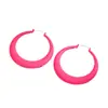 Pendientes de Spray Geométricos Serie Rosa Rojo Europeos y Americanos Diseño de Moda de Nicho Personalizados Pendientes Transfronterizos Se Pueden Procesar