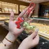 Llavero Dorado con Acabado de Alta Gama, Colgante del Año del Caballo, Oro Puro, Riqueza Instantánea, Adorno para Bolso, Regalo de Año Nuevo