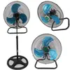 Ventilador de Chão 18 polegadas Exportação Transfronteiriça Personalizado de Fábrica Ventilador com Cabeça Oscilante Ventilador Doméstico Três-Em-Um Vertical de Mesa Ventilador Elétrico
