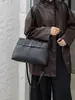 Togo piel de vaca de primera capa bandolera oblicua para mujer gran capacidad moda simple bolsa de compras multibolsillo bolsa de trabajo piel suave