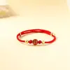 Pulsera de Hilo Rojo de la Suerte para Estudiantes, Regalo Inspirador para Aprobar Exámenes, Mayoreo
