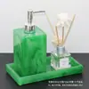 Kit de artículos de tocador de baño europeo para hotel Baño de habitación modelo Adornos de baño Botella de desinfectante de manos Botella de loción Juego de bandeja