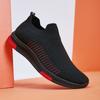 Zapatos de hombre venta al por mayor transfronteriza zapatos casuales transpirables para estudiantes zapatos de moda nueva moda zapatillas deportivas tejidas con mosca para hombre