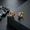 Pendientes de Nudo Celta para Hombre, Pendientes de Tendencia de Moda Atractivos, Pendientes para Mujer, Joyería para el Oído de Diseño Versátil de Alta Gama al por Mayor