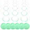 Amazon Coloridos Macara Flor Enfeites Pendentes Espiral Decorações de Festa Aniversário Casamento Suprimentos Decorativos