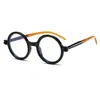 Gafas Retro de Montura Redonda para Nerd, Gafas de Sol de Moda Trendy Europeas y Americanas para Influencers, Gafas de Sol Versátiles con Protección Solar para Fotografía Callejera